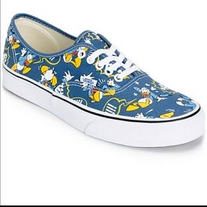 Disney donald duck vans size 11.5